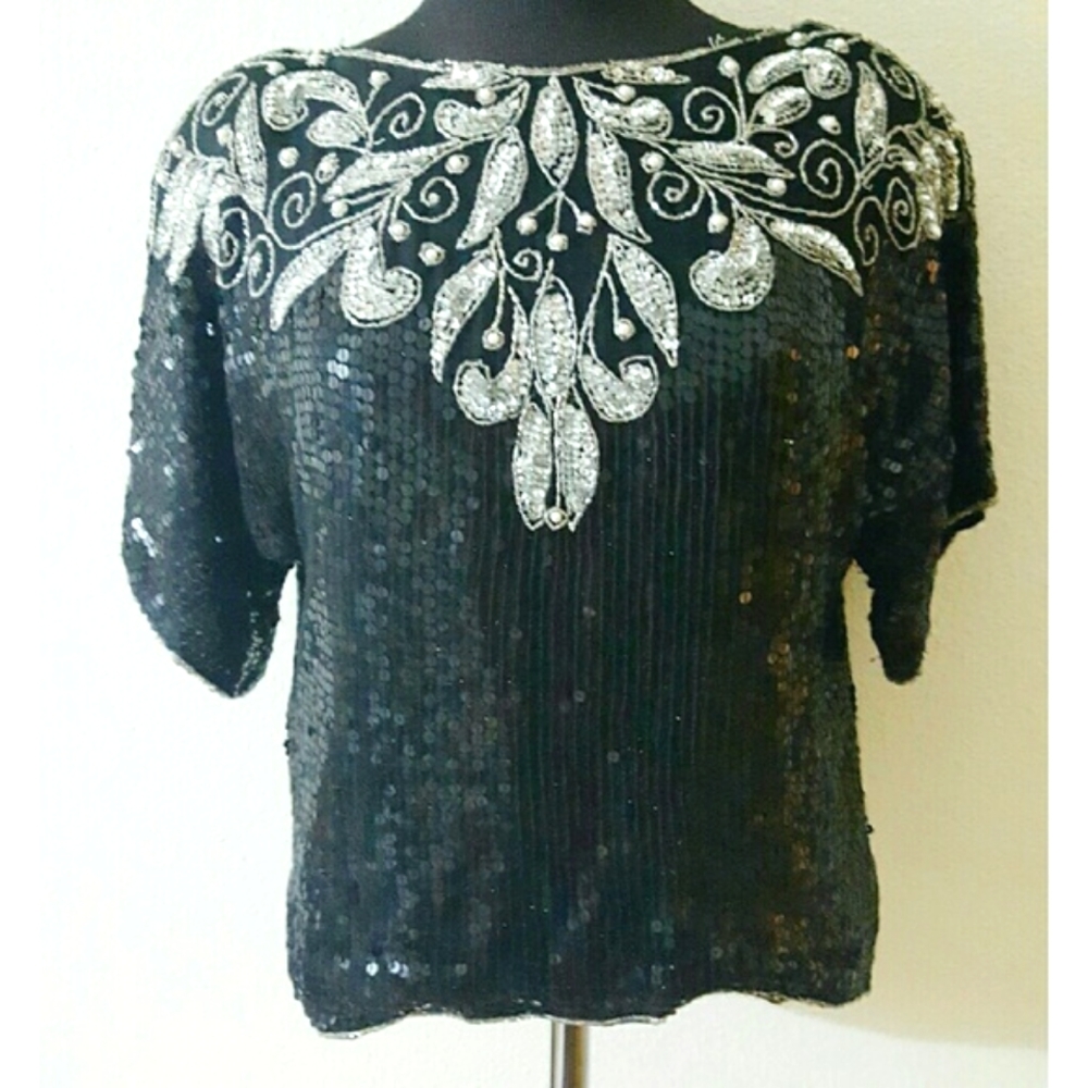 HOST PICK!!! Vintage Sequin top